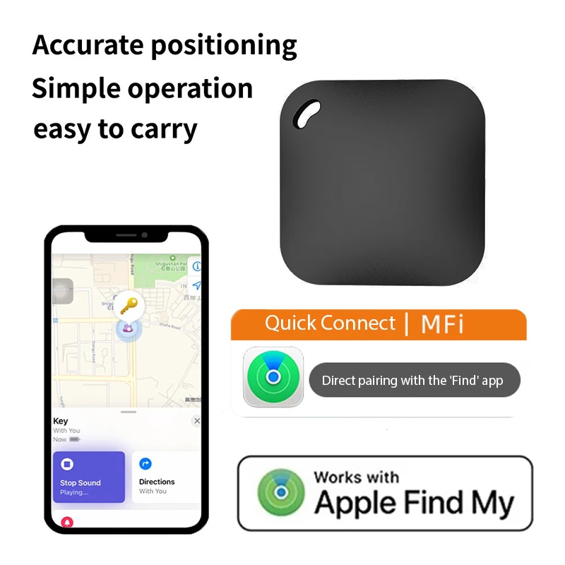 Wearable Baby Monitor - Pelacak anak-anak, bekerja dengan Apple Find