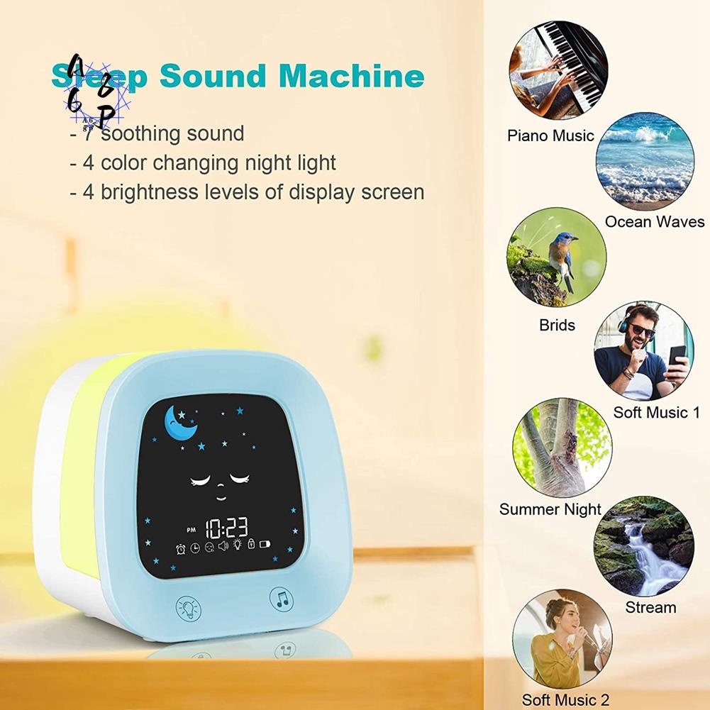 Sound Sleep Trainer Clock - Jam Alarm A68P-1, Jam Alarm untuk