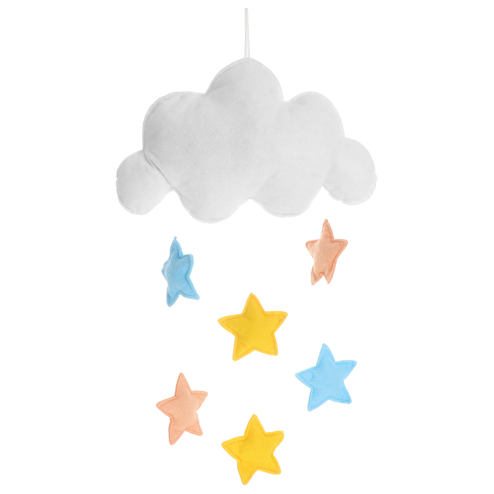 Baby Nursery Colors - Dekorasi Gantung Awan dan Hati Bintang