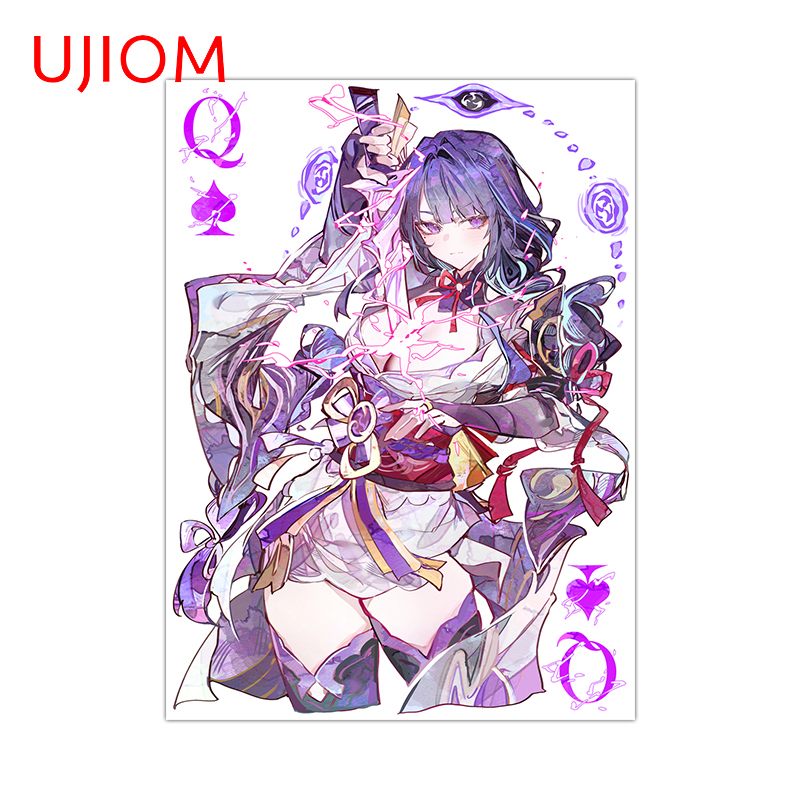 Baby Nursery Panelling - UJIOM Genshin Impact Graffiti Poker Style