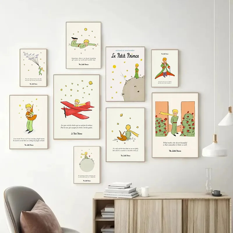 Baby Boy Nursery Quotes - Cetakan Seni Buku Cerita Fantasi Kutipan