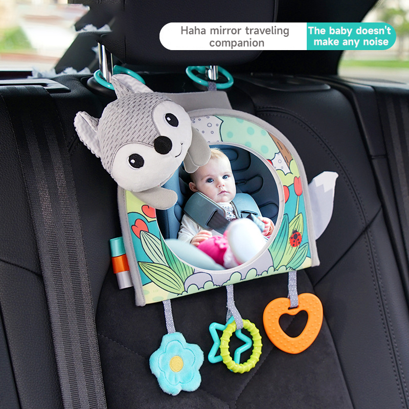 Wearable Baby Monitor - Mainan Cermin Kursi Mobil Bayi, Monitor
