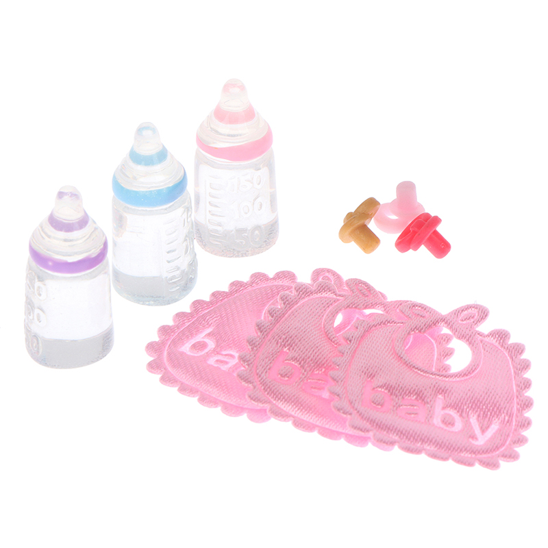 Baby Nursery Sets - Botol dot bayi miniatur rumah boneka