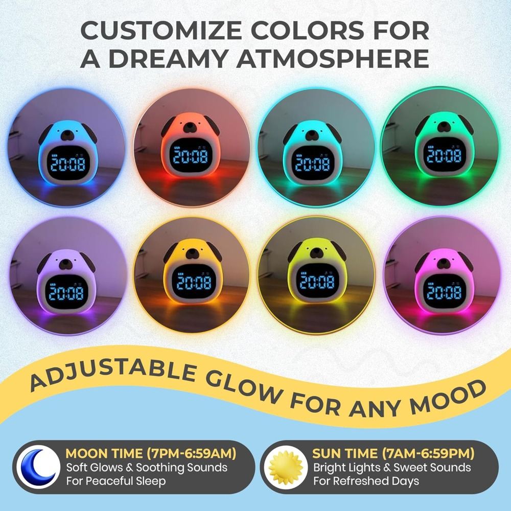 Sound Sleep Trainer Clock - Jam Alarm Baru dengan Pelatih Tidur,