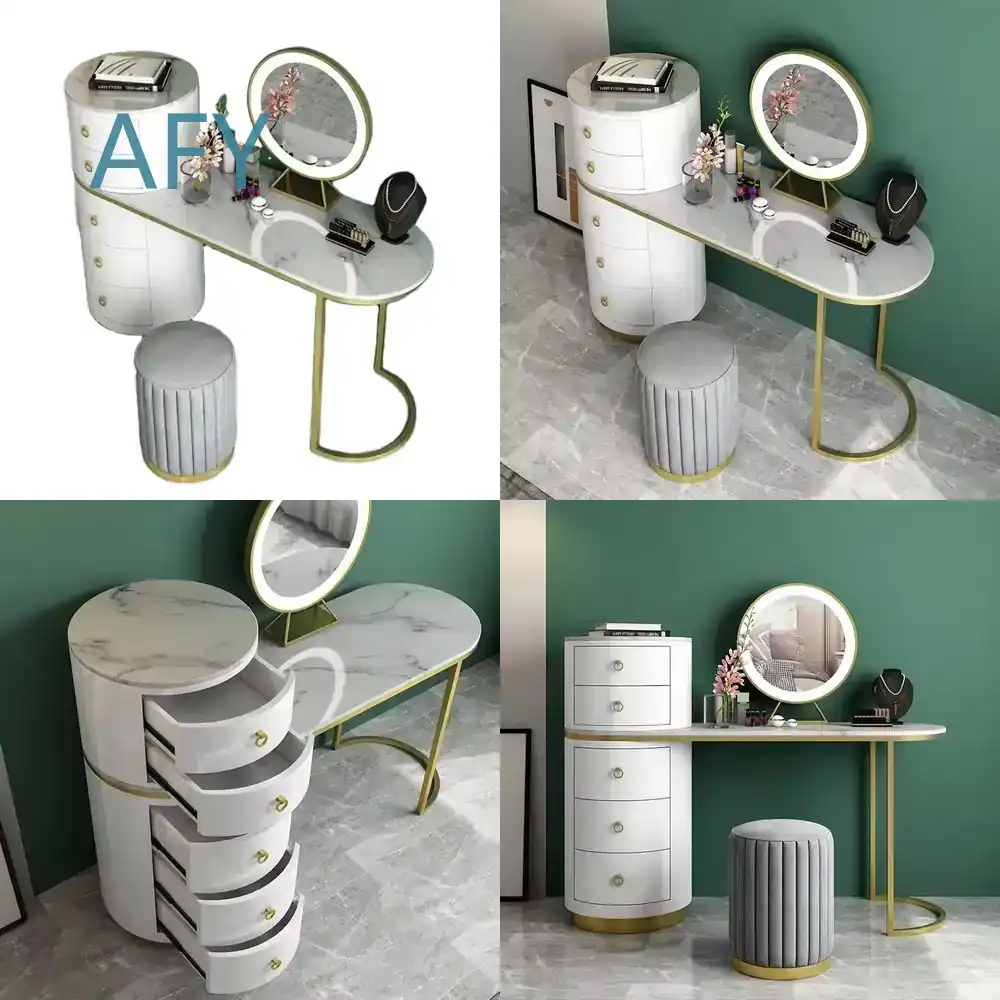 Baby Nursery Furniture Sale - Meja Rias Modern Set Lemari Pakaian