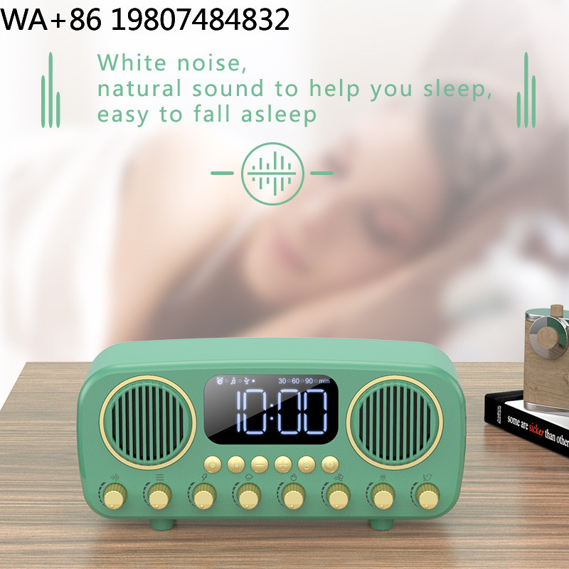 Sound Sleep Trainer Clock - Jam Alarm Bangun Tidur Retro Desktop