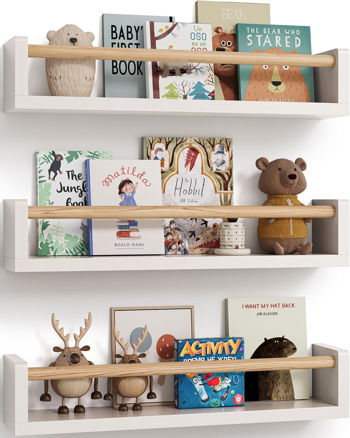 Baby Nursery Sets - Satu set berisi 3 rak buku