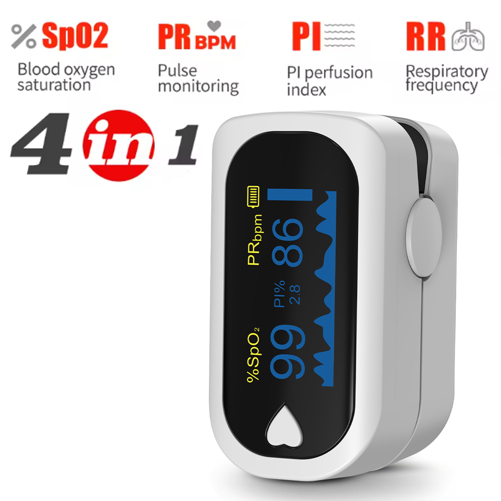 Wearable Baby Monitor - Oksimeter Jari Medis TFT Portabel, Monitor