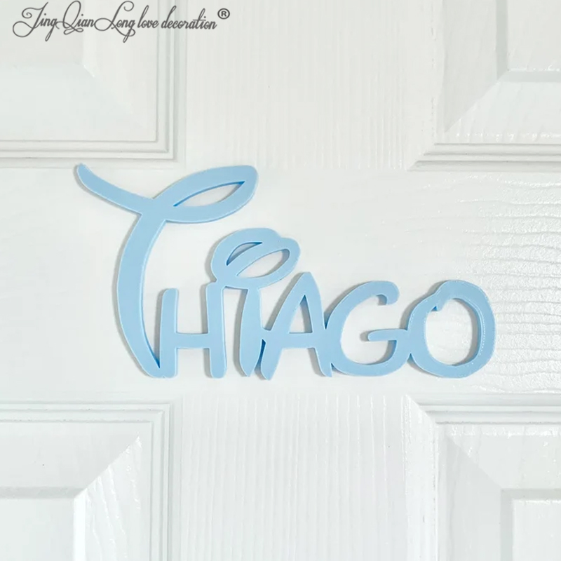 Papan Nama Dinding Kustom Huru - Baby Boy Nursery Quotes ulasan dan harga