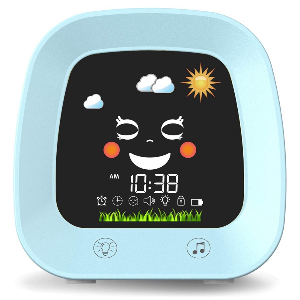 A23E-1 Set Jam Alarm untuk Ana - Sound Sleep Trainer Clock ulasan dan harga