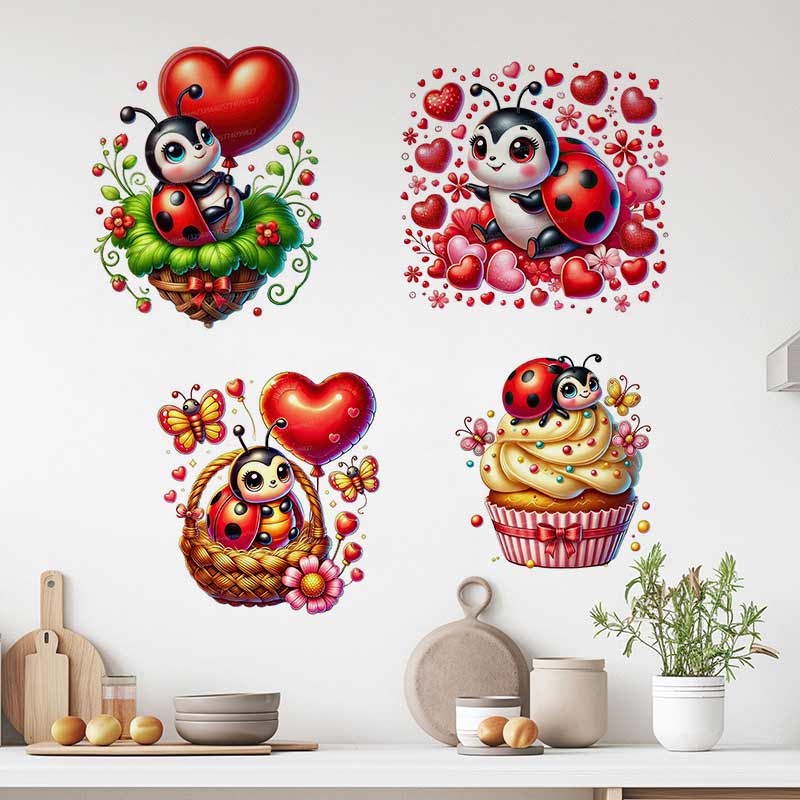 Stiker Dinding Kumbang Lucu De - Baby Nursery Panelling ulasan dan harga