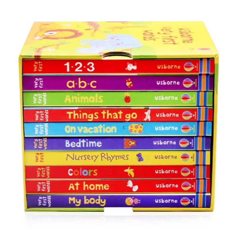 Usborne Very First Words 10 Ko - Baby Nursery Colors ulasan dan harga