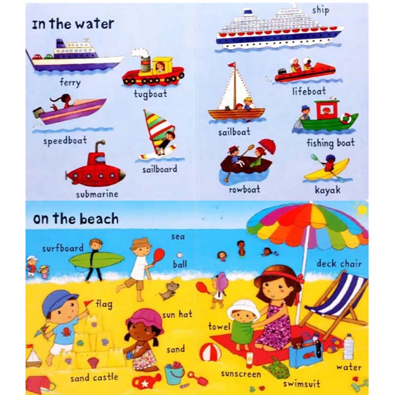 Usborne Very First Words 10 Ko - Baby Nursery Colors ulasan dan harga