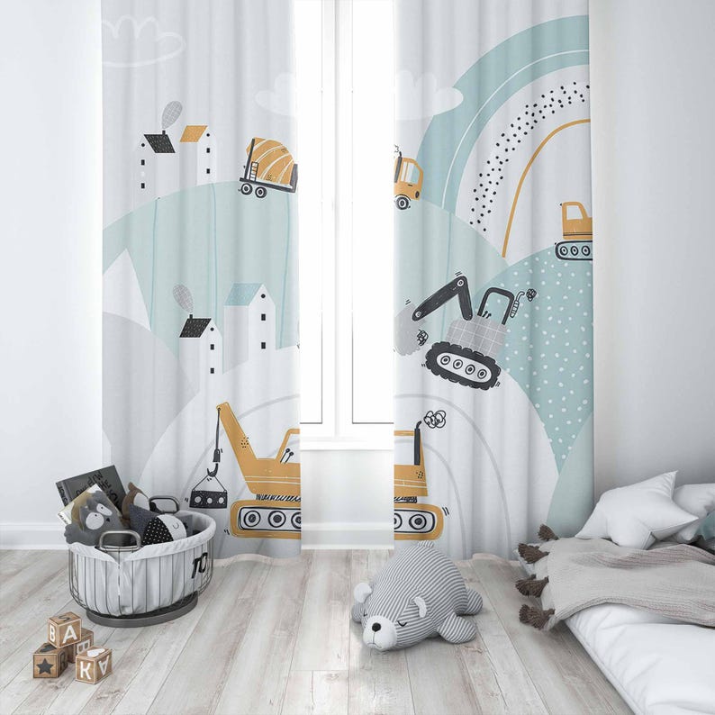 Tirai Kamar Bayi Laki-laki Mot - Baby Nursery Blackout Curtains ulasan dan harga
