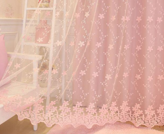 1 Buah Tirai Putri Transparan  - Baby Nursery Blackout Curtains ulasan dan harga