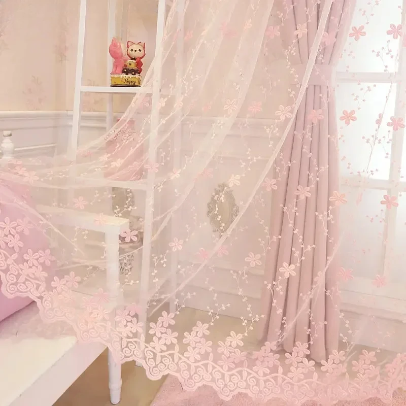 1 Buah Tirai Putri Transparan  - Baby Nursery Blackout Curtains ulasan dan harga