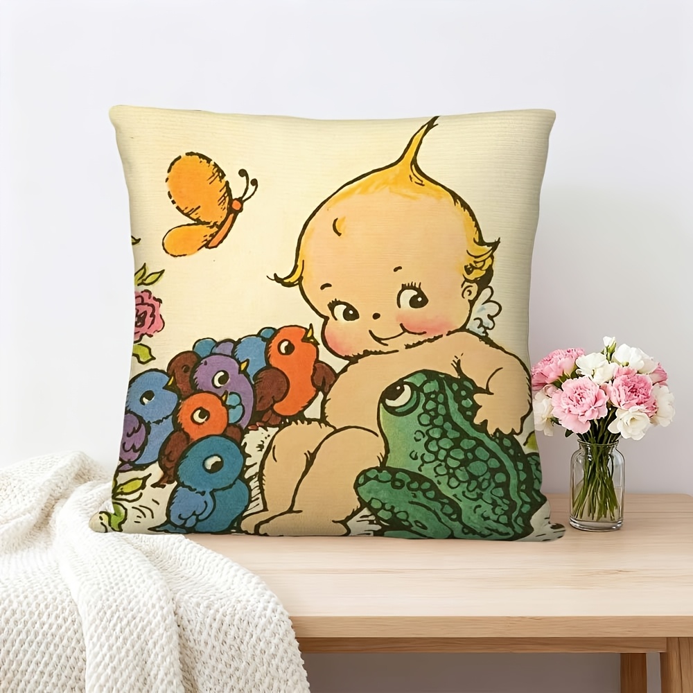 Sarung Bantal Dekorasi Kamar B - Baby Nursery Cushion ulasan dan harga