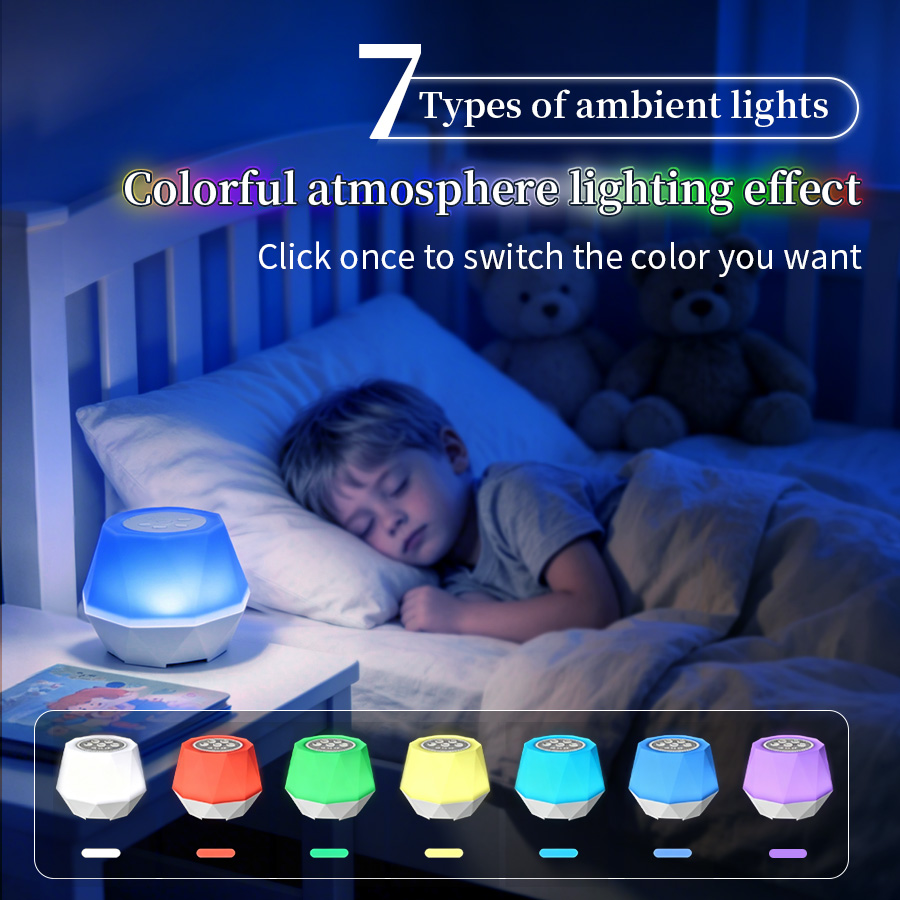 7 Warna Fungsi White Noise Lam - Baby Nursery Colors ulasan dan harga