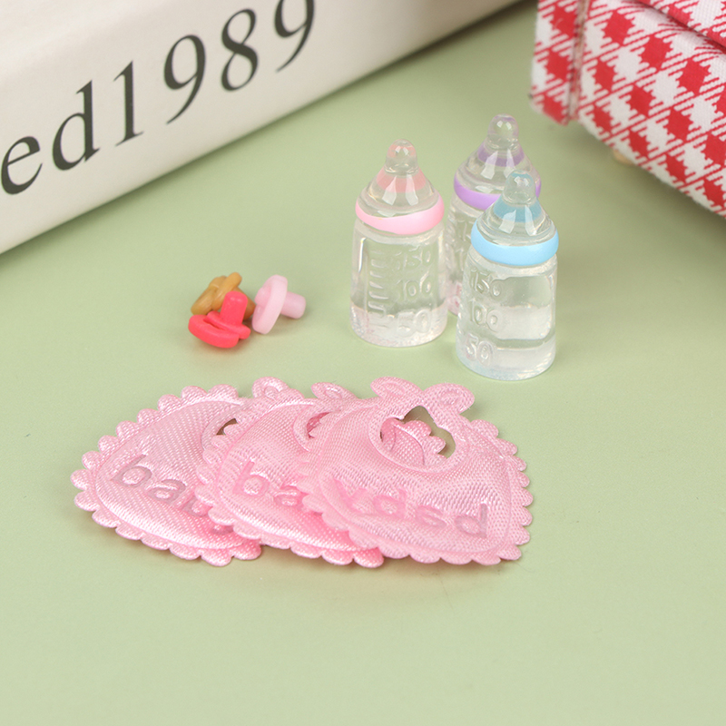 1:12, miniatur botol bayi, cel - Baby Nursery Sets ulasan dan harga