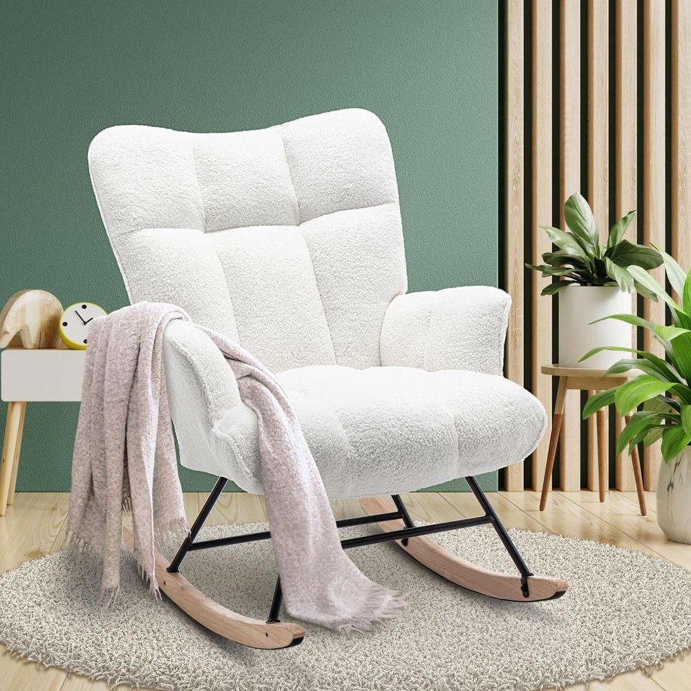 Kursi Goyang Bayi Berlapis Kai - Rocking Chair Nursery ulasan dan harga