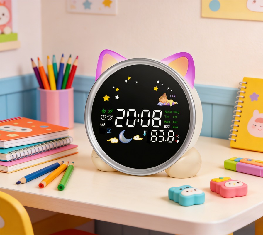 Jam Alarm Anak Siap Bangun, Pe - Sound Sleep Trainer Clock ulasan dan harga