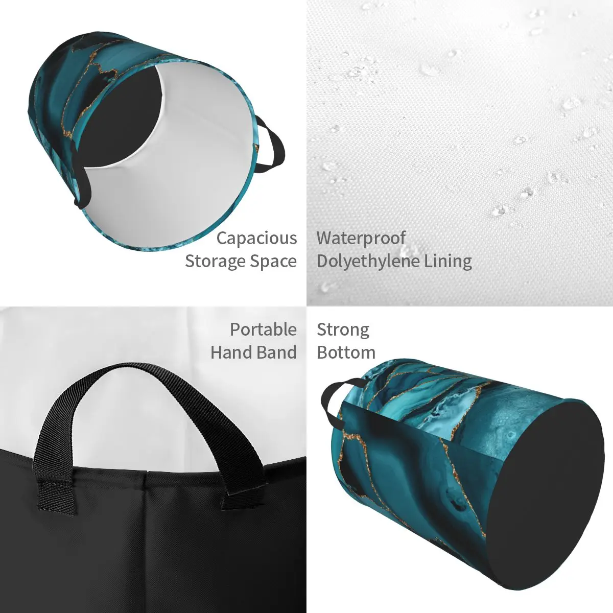 Keranjang Cucian Gelombang Pem - Baby Nursery Laundry Basket ulasan dan harga