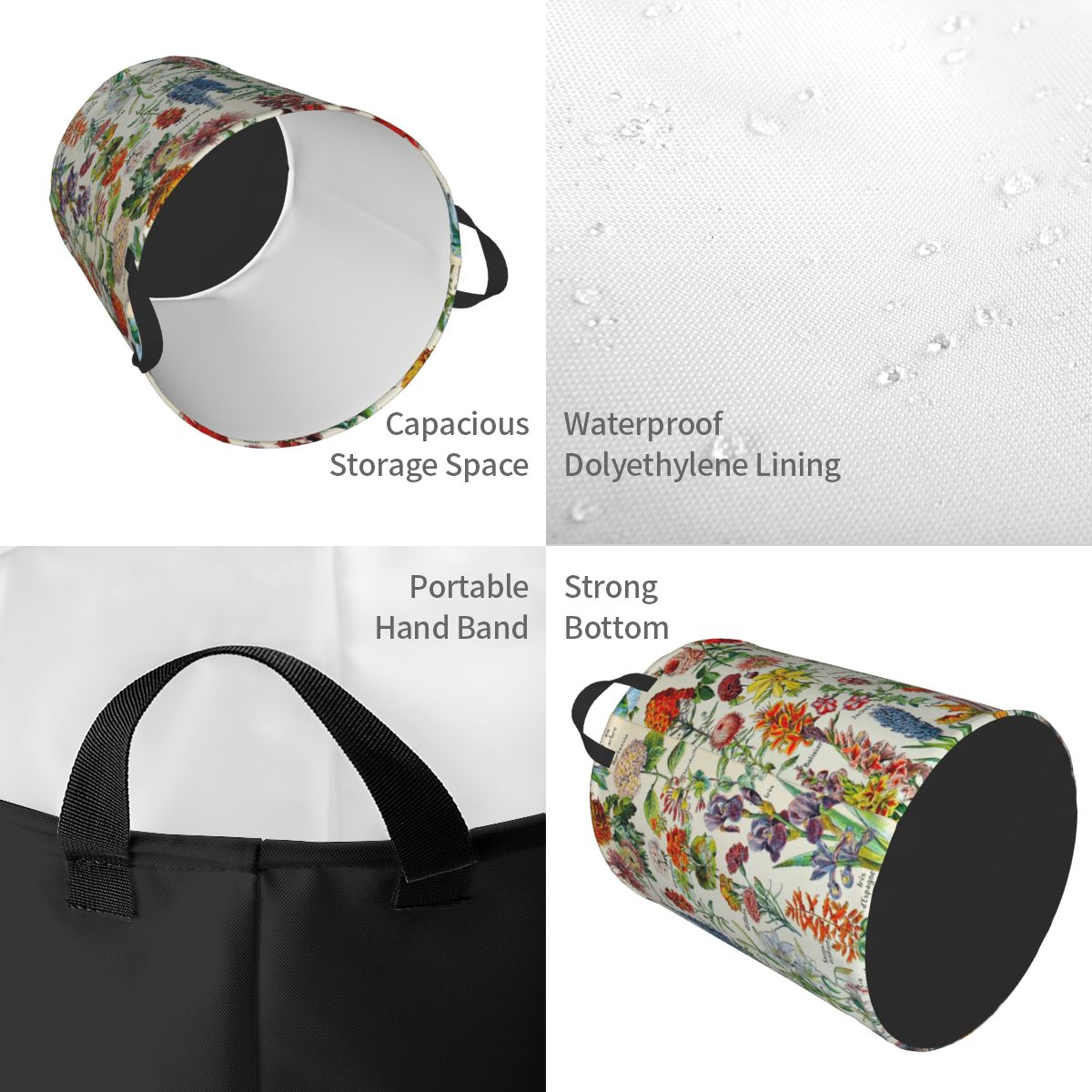Keranjang cucian kustom Adolph - Baby Nursery Laundry Basket ulasan dan harga