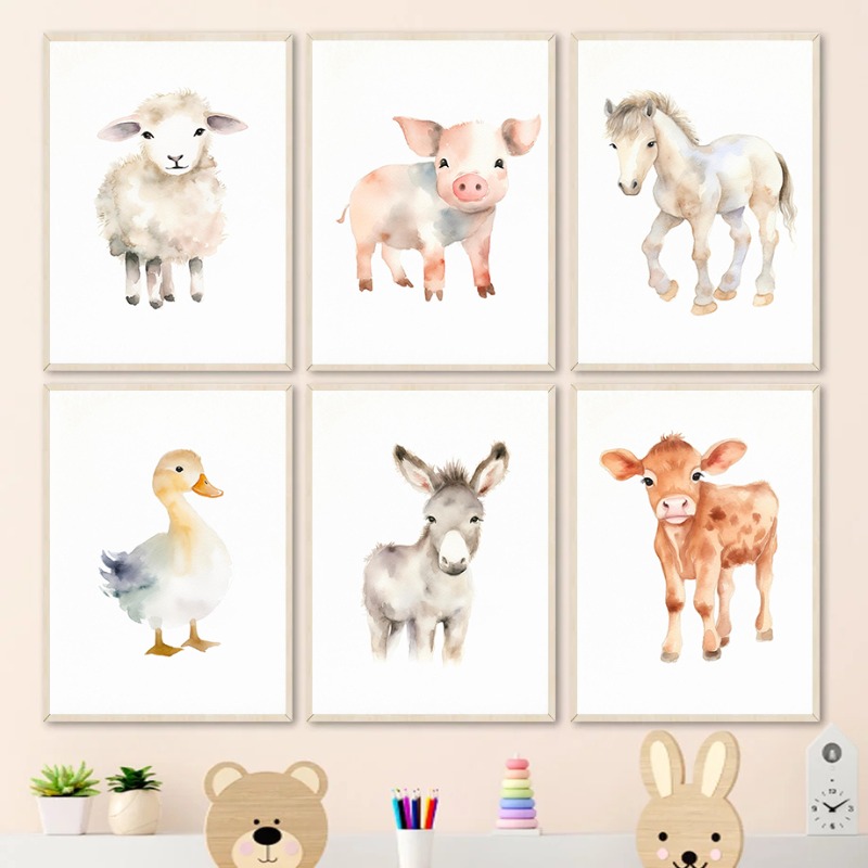 Cat air hewan peternakan bayi  - Baby Nursery Images ulasan dan harga