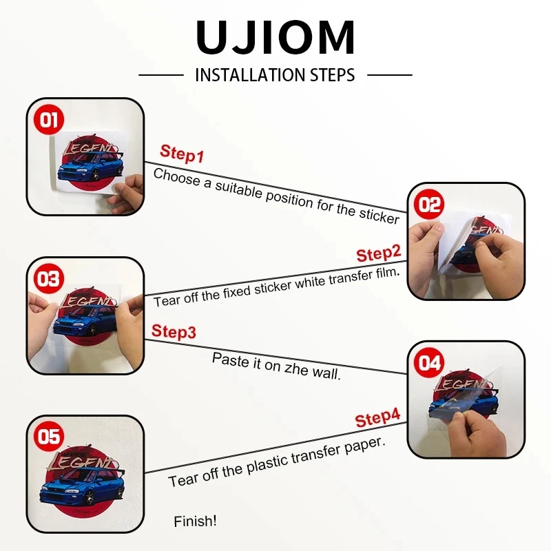UJIOM 13cm X 6cm Anime TRUZ Th - Baby Nursery Panelling ulasan dan harga