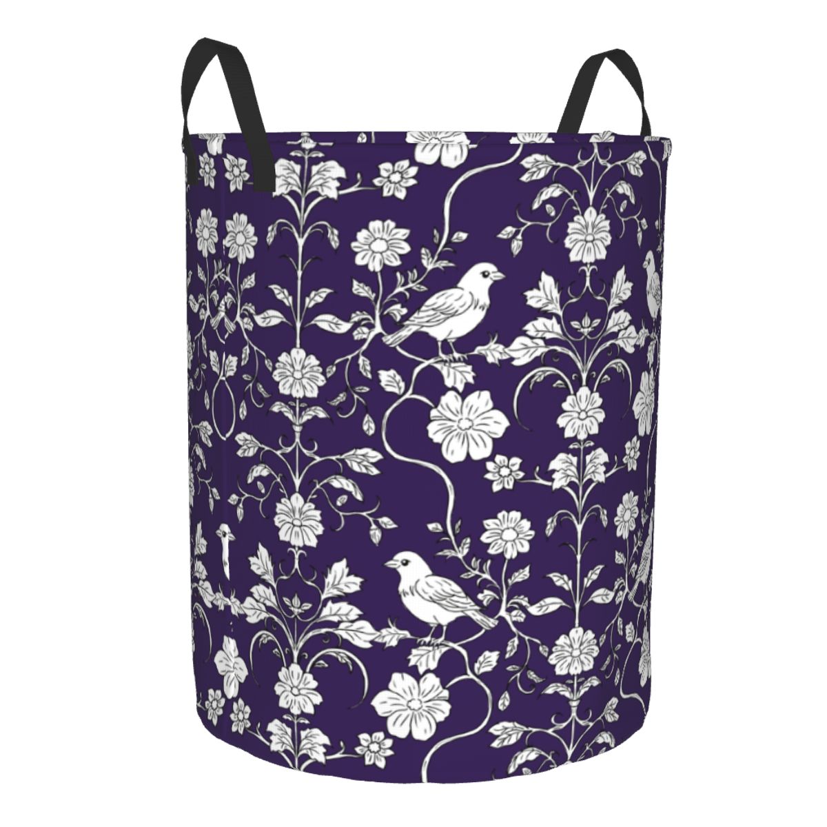Keranjang Cucian Motif Burung  - Baby Nursery Laundry Basket ulasan dan harga