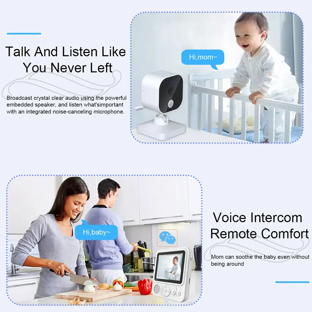 Monitor Bayi Video Nirkabel 2, - Wearable Baby Monitor ulasan dan harga