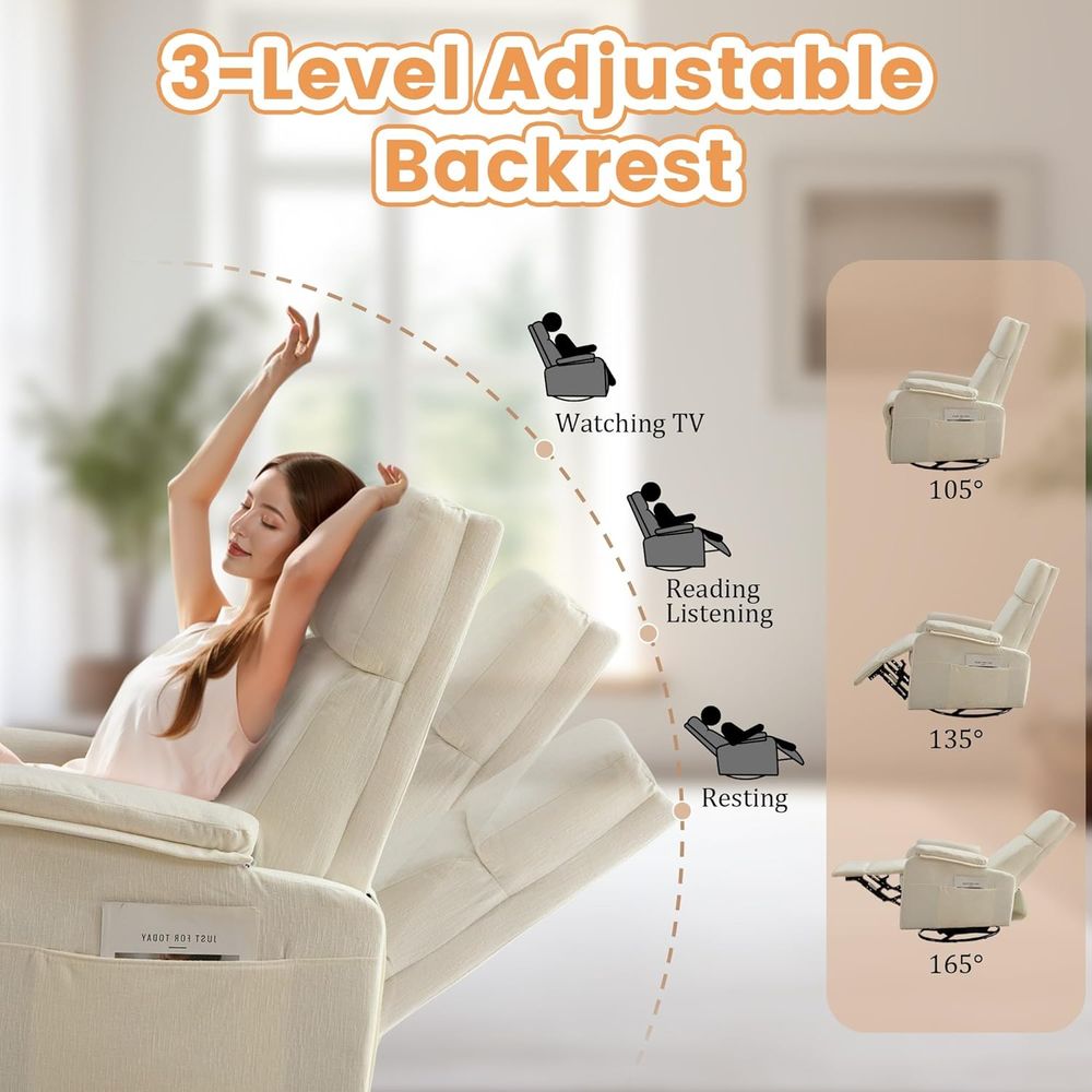 Kursi Recliner, Kursi Recliner - Rocking Chair Nursery ulasan dan harga