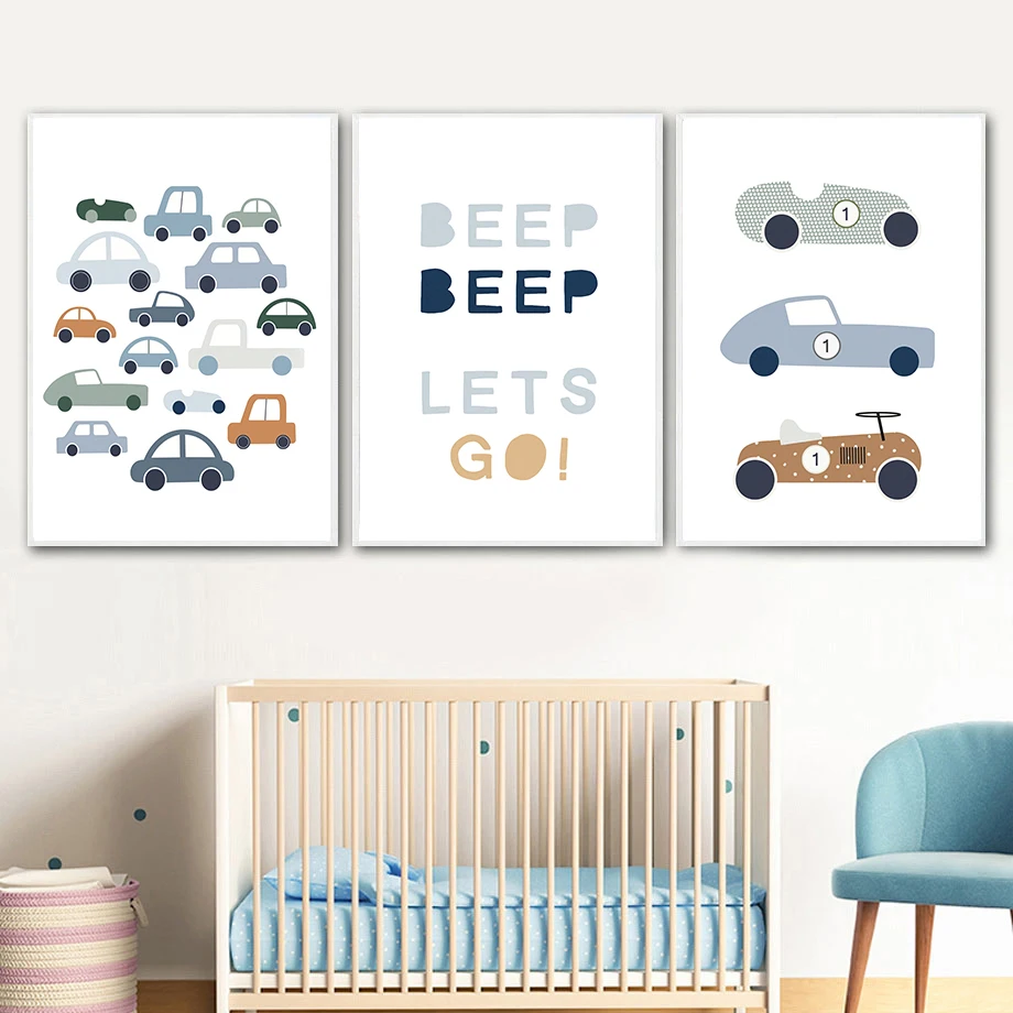 Truk Traktor, Excavator, Buldo - Baby Boy Nursery Quotes ulasan dan harga