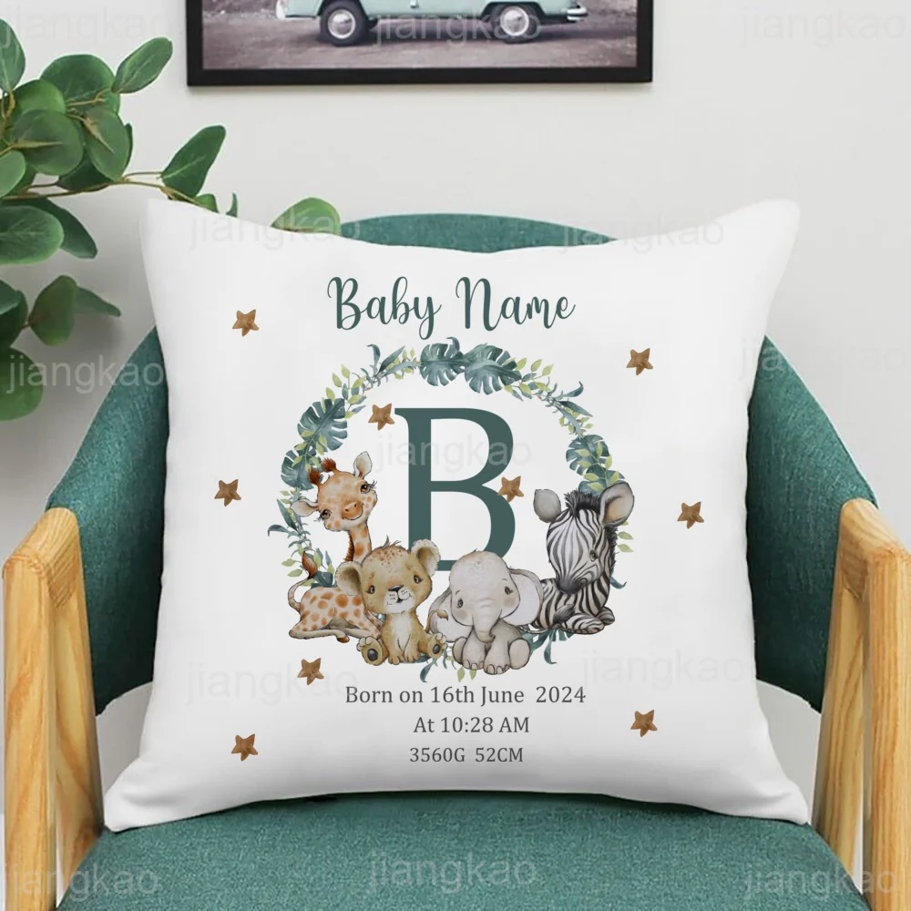 Sarung bantal hewan Safari per - Baby Nursery Cushion ulasan dan harga
