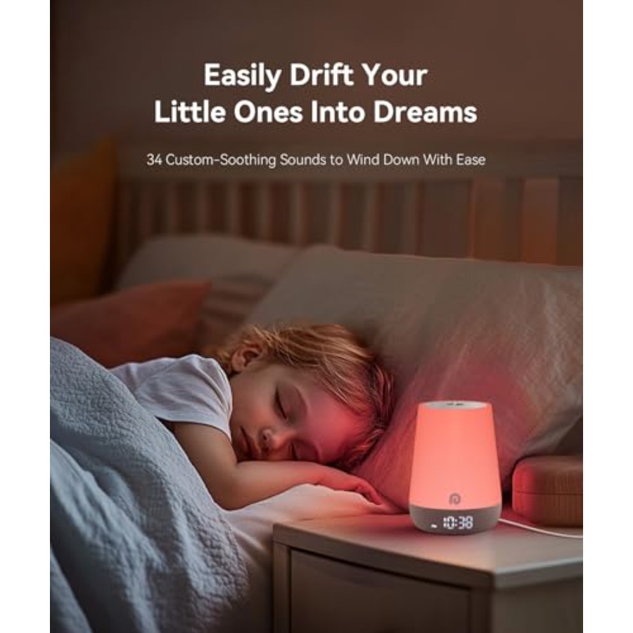 Mesin Suara Bayi - Mesin Suara - Sound Sleep Trainer Clock ulasan dan harga