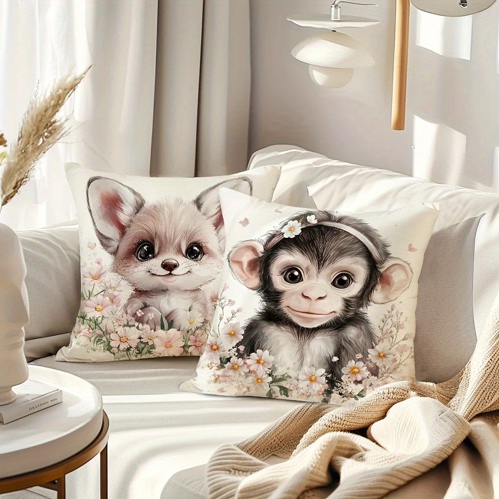Sarung Bantal Hewan Ternak Bay - Baby Nursery Cushion ulasan dan harga