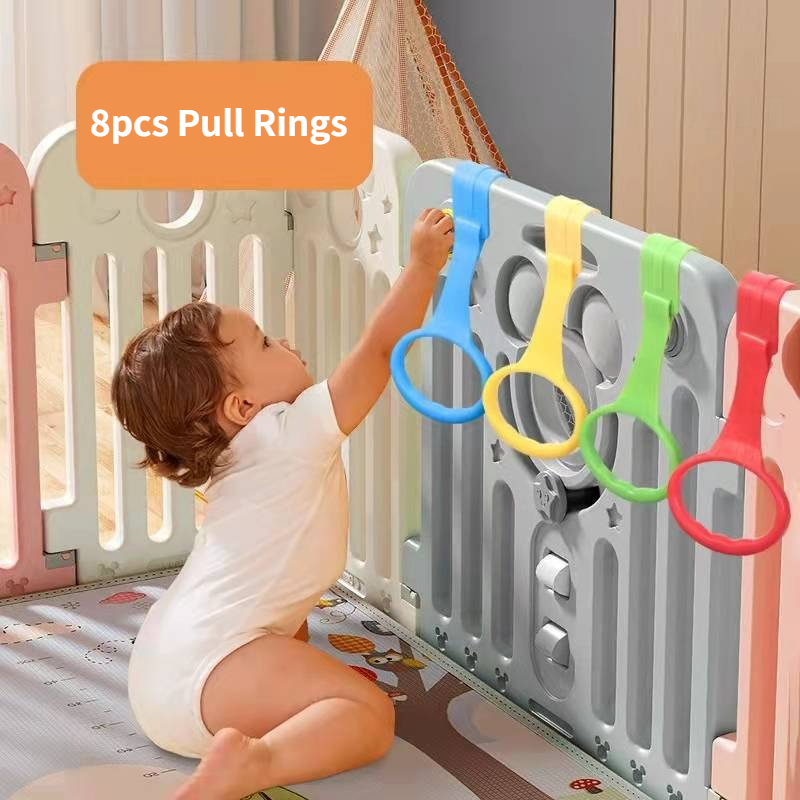 8 pcs Cincin Tarik untuk Playp - Baby Nursery Hooks ulasan dan harga