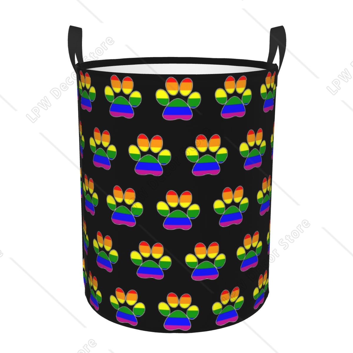 Keranjang Cucian Lipat Motif L - Baby Nursery Laundry Basket ulasan dan harga