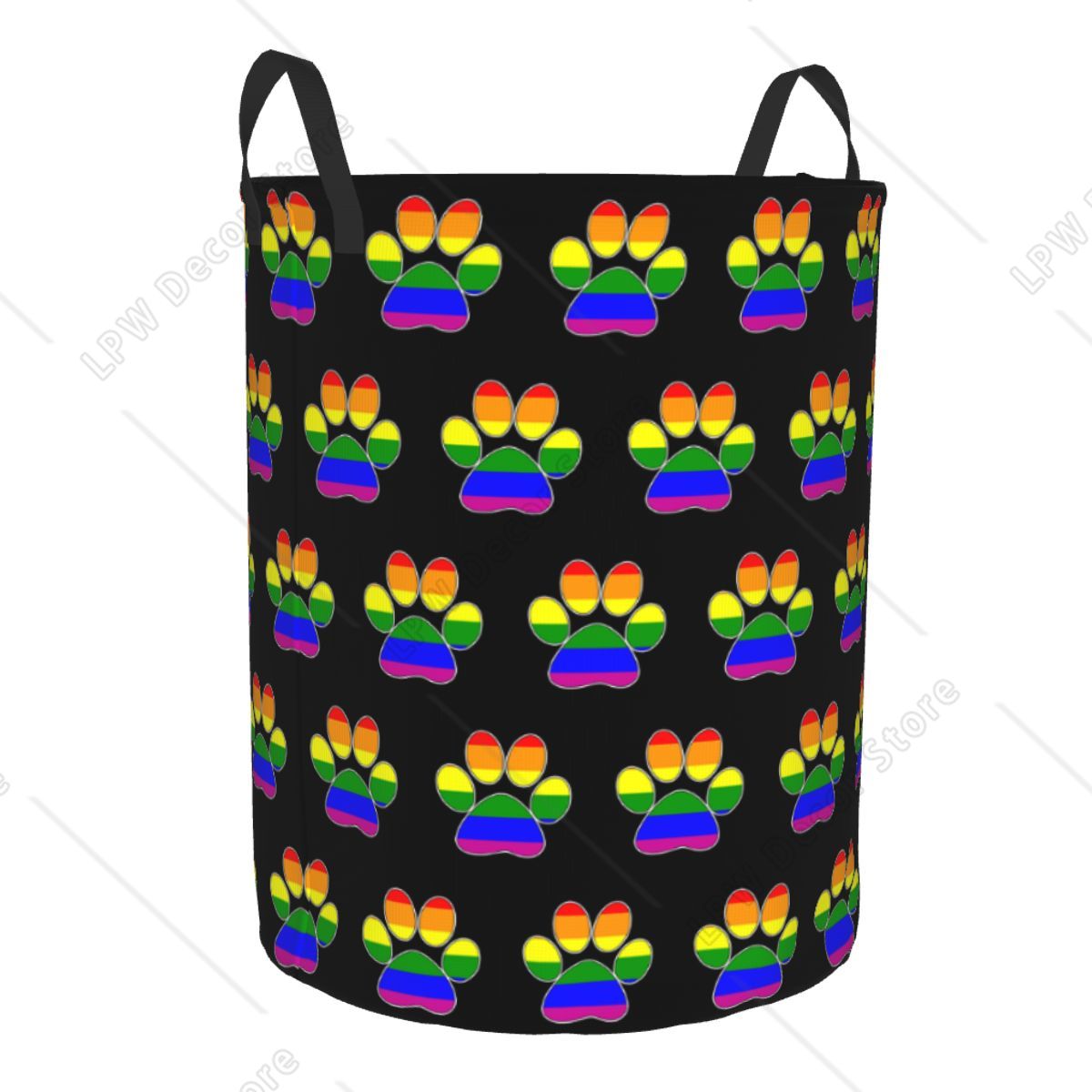 Keranjang Cucian Lipat Motif L - Baby Nursery Laundry Basket ulasan dan harga