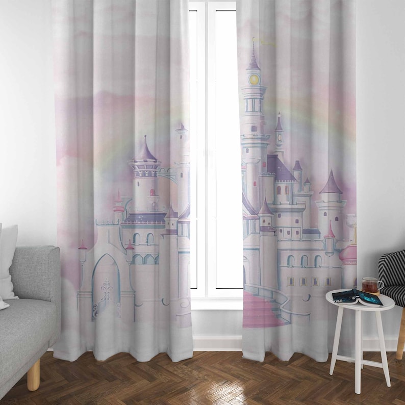 Tirai Kamar Bayi Kastil Putri  - Baby Nursery Curtains ulasan dan harga
