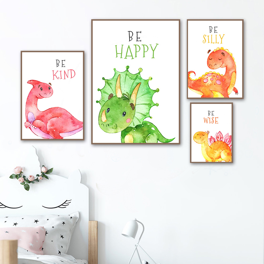 Lukisan Kanvas Seni Dinding Ku - Baby Boy Nursery Quotes ulasan dan harga