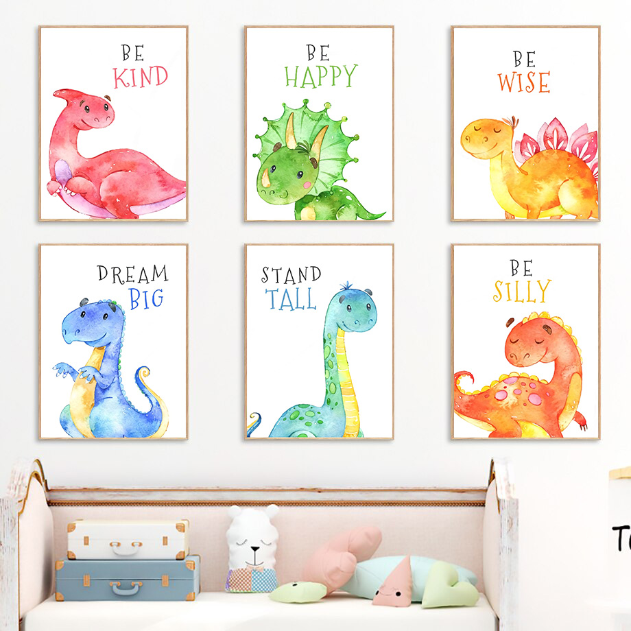 Lukisan Kanvas Seni Dinding Ku - Baby Boy Nursery Quotes ulasan dan harga