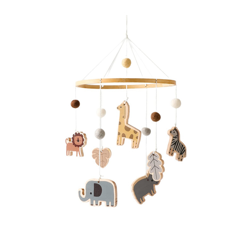 X18A-Mobile Bayi Untuk Tempat  - Baby Nursery Jungle Animals ulasan dan harga