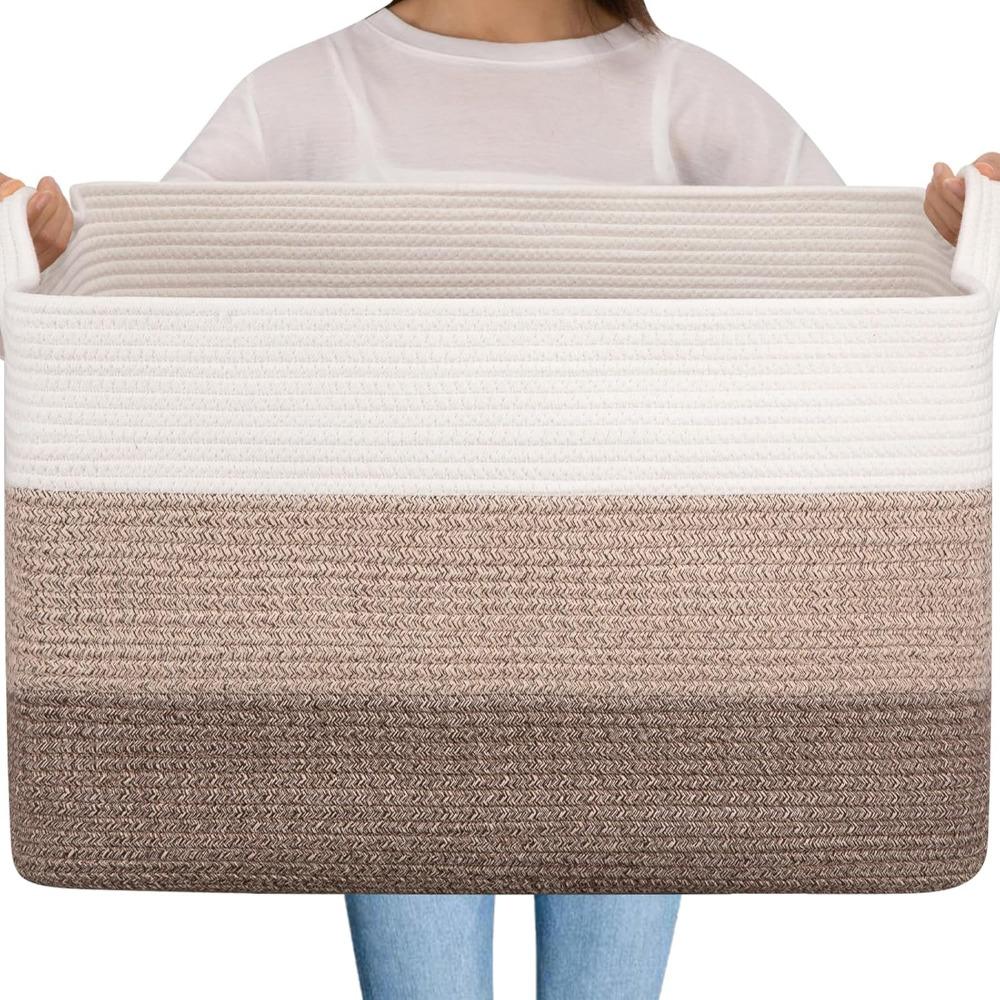Keranjang Penyimpanan Anyaman  - Baby Nursery Laundry Basket ulasan dan harga