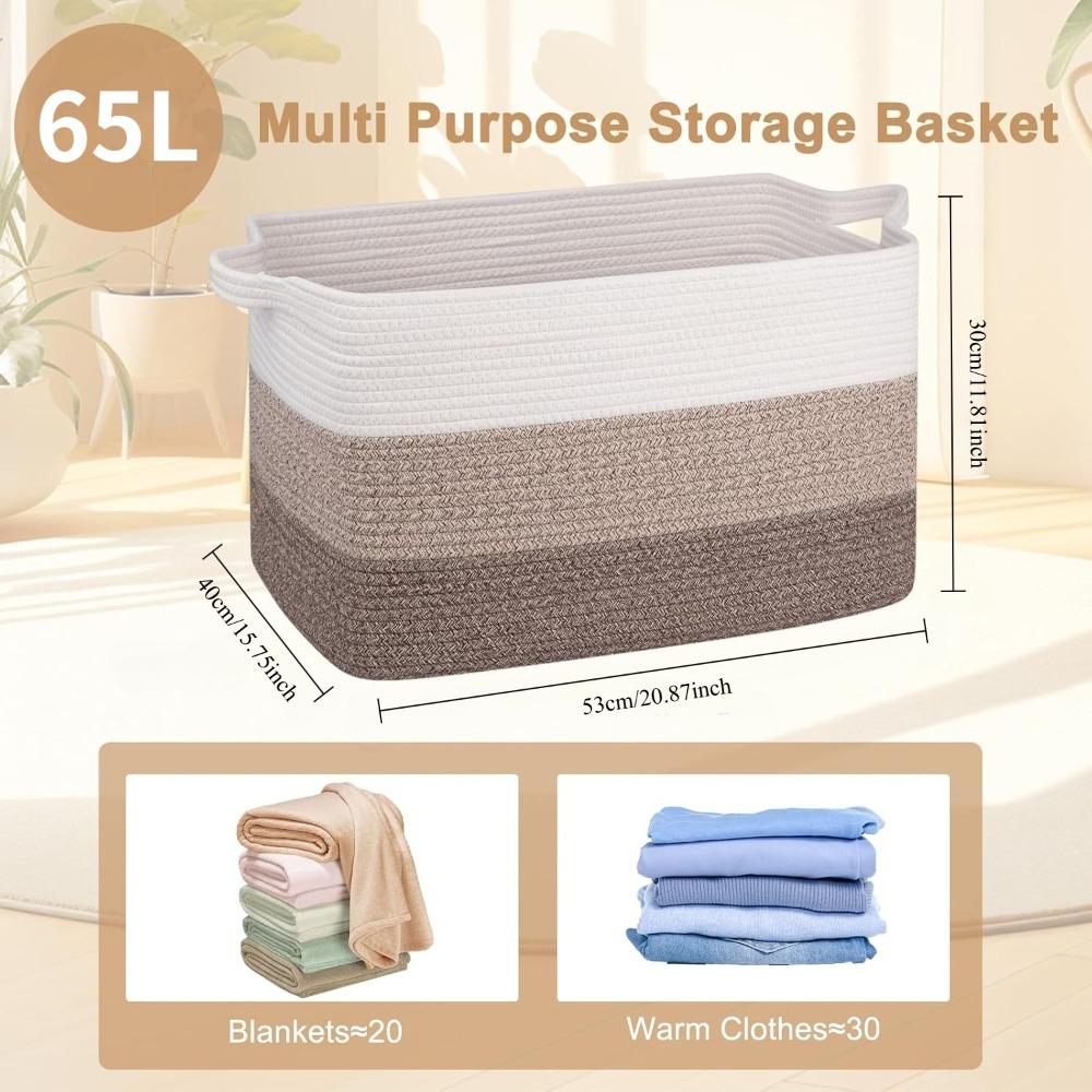 Keranjang Penyimpanan Anyaman  - Baby Nursery Laundry Basket ulasan dan harga