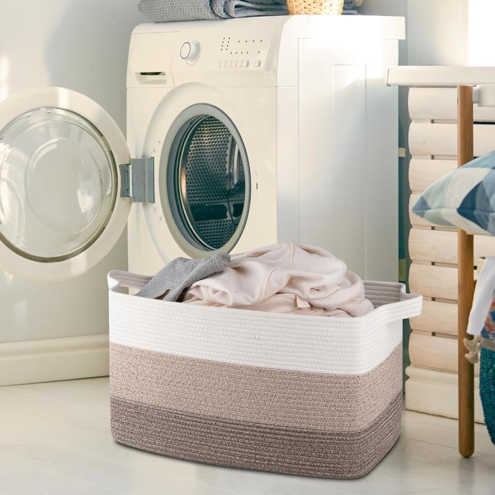 Keranjang Penyimpanan Anyaman  - Baby Nursery Laundry Basket ulasan dan harga