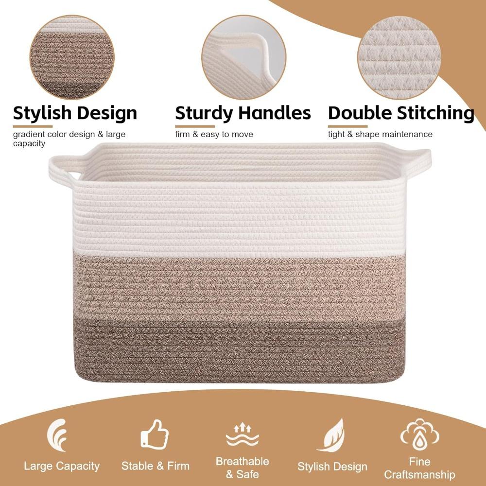 Keranjang Penyimpanan Anyaman  - Baby Nursery Laundry Basket ulasan dan harga