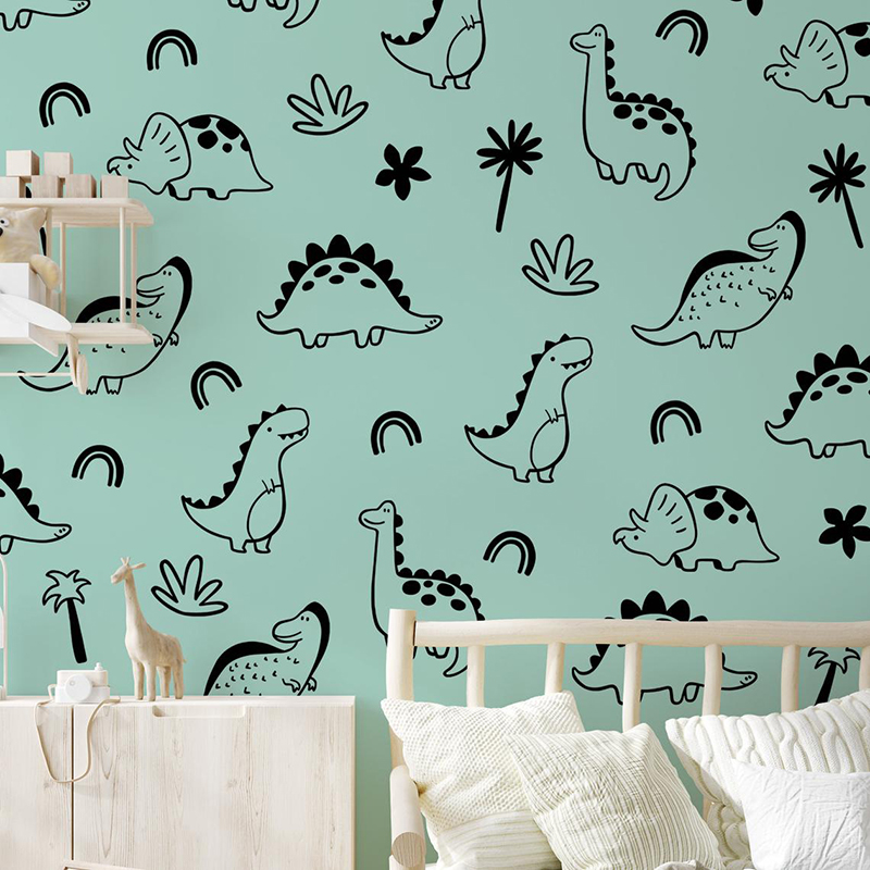Stiker dinding pelangi pohon d - Baby Nursery Panelling ulasan dan harga