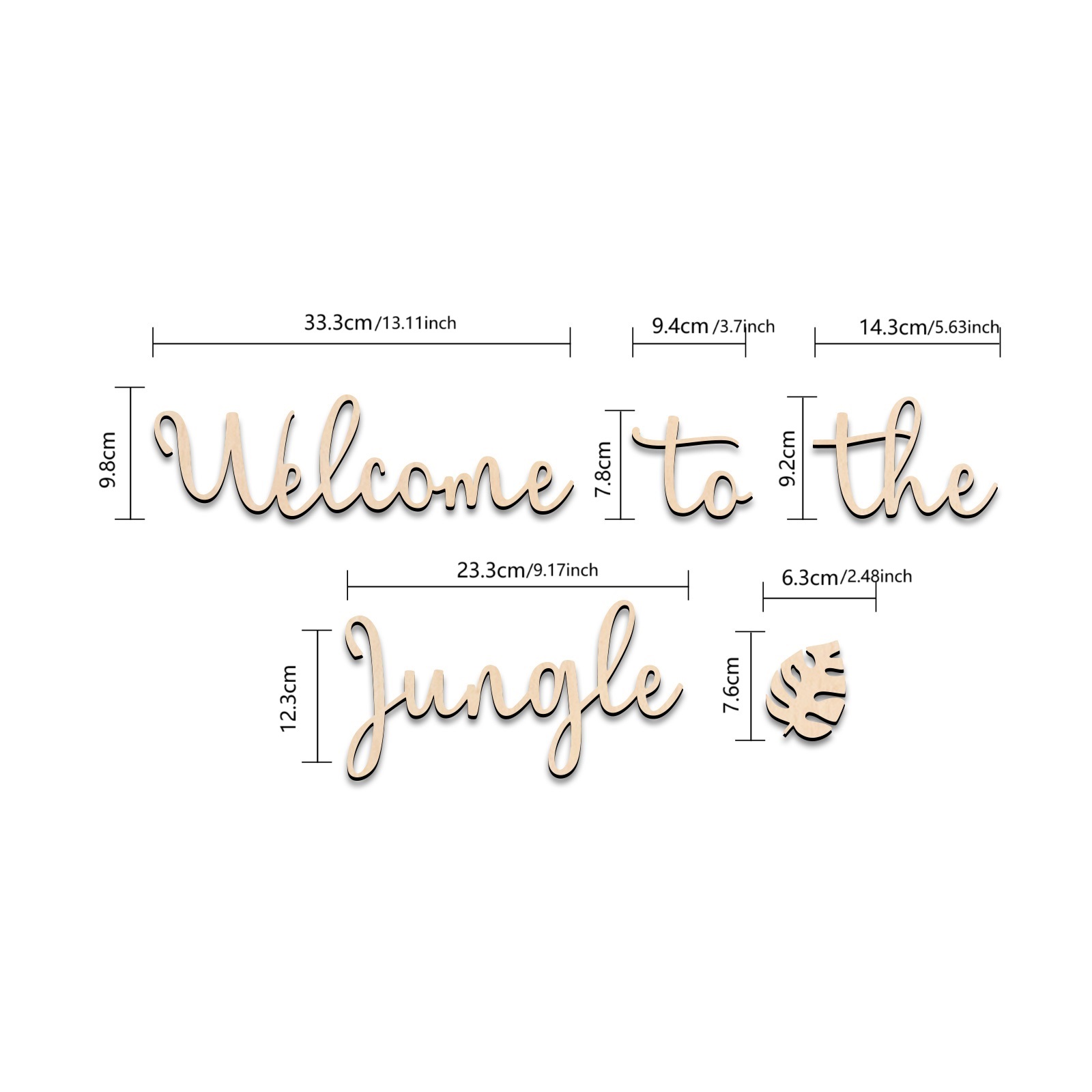 Selamat Datang di Jungle Woode - Baby Nursery Jungle Animals ulasan dan harga