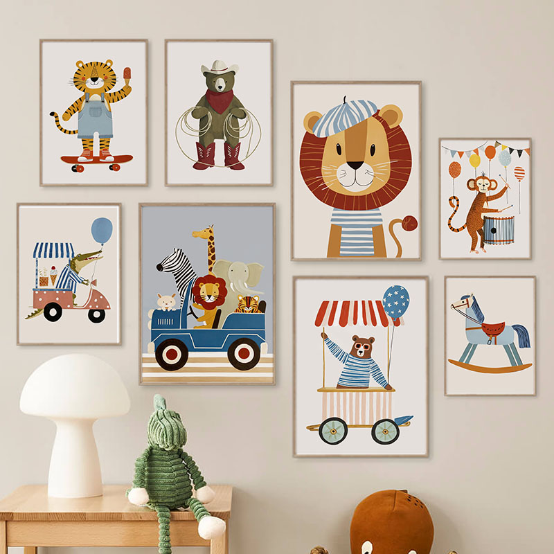 Lukisan Kanvas Seni Dinding Ka - Baby Nursery Images ulasan dan harga
